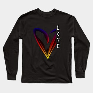 Love Heart Long Sleeve T-Shirt